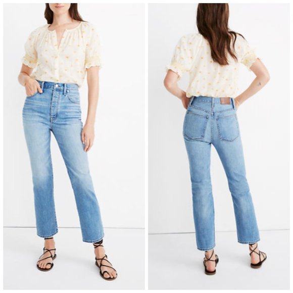 Madewell Denim - NWT Madewell Rigid Slim Demi-Boot Jeans, size 28